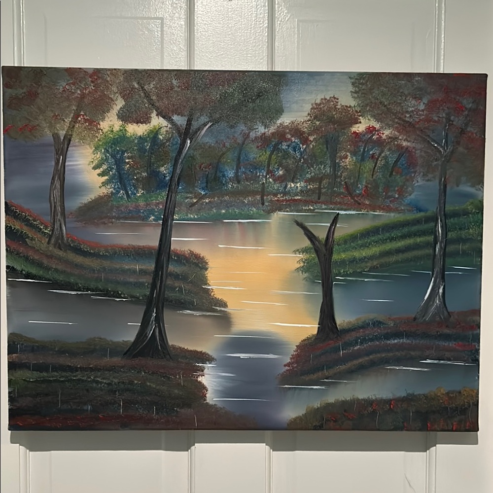 Serene Landscape Canvas Wall Art